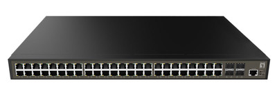 LevelOne Switch 52x GE 48x Gigabit RJ45 4xGSFP for ProLiant DL360p Gen8 servers