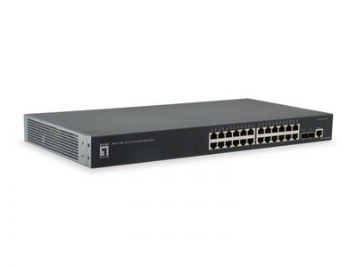 LevelOne GTL-2661 26x SFP 2xSFP+ Switch 44.0cm for Data Centers