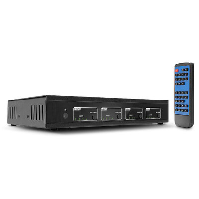38247 - Lindy 4x4 HDMI 2.0 18G Matrix Switch