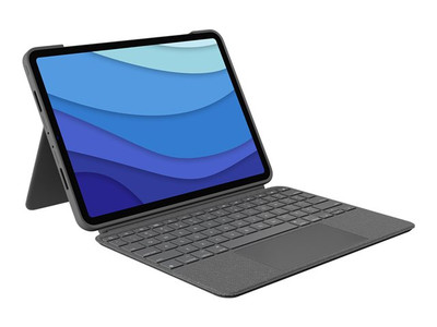 Logitech Combo Touch for iPad Pro 11 1st 2nd 3rd Gen - Keyboard Case - Compatible with iPad Pro - 920-010148