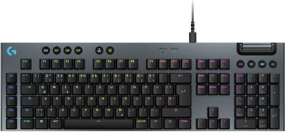 Logitech G915 X WIRED Gaming Keyboard - RGB Backlit, Low Profile Design - Compatible with PC Gaming Setups