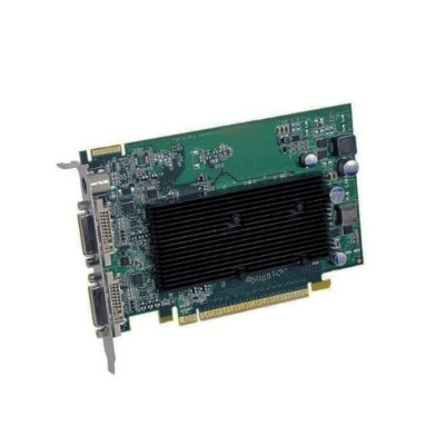 Matrox M9120-E512F 512MB GDDR2 DualHead PCI-Express Graphics Card - for enhanced graphics on dual monitor setup