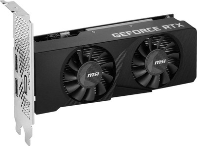 MSI GeForce RTX 3050 LP 6G OC VGA PCI-E x16 graphics card for gaming setup