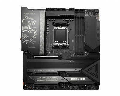 MSI MEG X670E GODLIKE E-ATX Motherboard for Socket AM5, AMD X670E - 7D68-005R