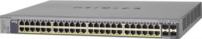 NetGear GS752TP-300EUS 52-Port Gigabit Ethernet PoE+ Smart Switch for efficient network management