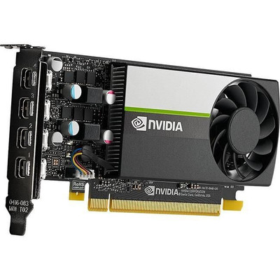Nvidia T1000 Graphics Card 8GB GDDR6 PCIe 3.0 x16 Low Profile - Compatible with ProLiant DL360p Gen8 Servers