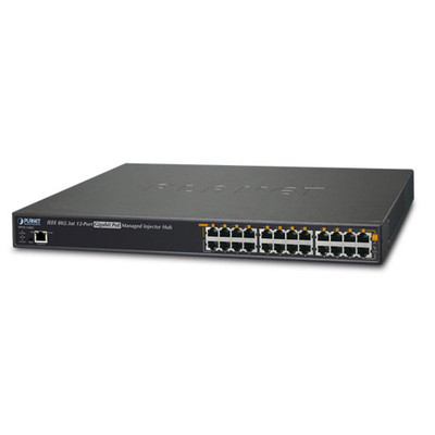 Planet HPOE-1200G 12-Port Gigabit PoE Injector