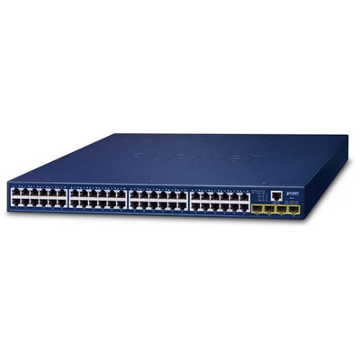 GS-4210-48T4S - Planet 48-Port Managed Network Switch