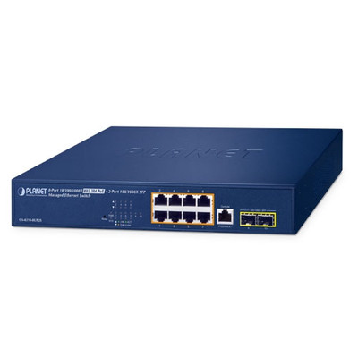GS-4210-8UP2S - Planet GS-4210-8UP2S 8-Port PoE 2-Port SFP Switch