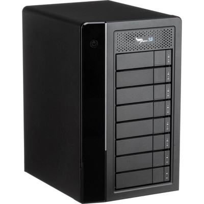 Promise Pegasus 32 R8 32TB Thunderbolt3 RAID USB3.2 - 8x4TB SATA HDD - Compatible with Mac Pro - Server Storage Solution
