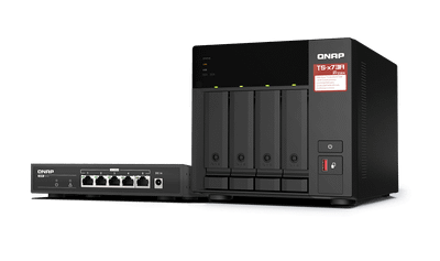 TS-473A-SW5T - QNAP 4-Bay 8GB NAS