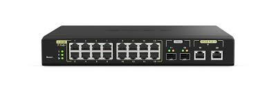 QNAP QSW-M2116P-2T2S Managed L2 2.5G Ethernet Switch
