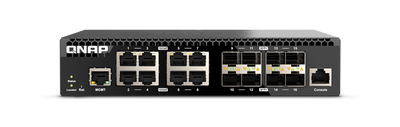 QSW-M3216R-8S8T - QNAP 16-Port Managed Network Switch