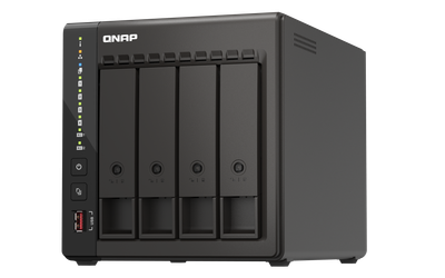 TS-453E-8G + HDWG460UZSVA - QNAP 4-Bay 12TB NAS