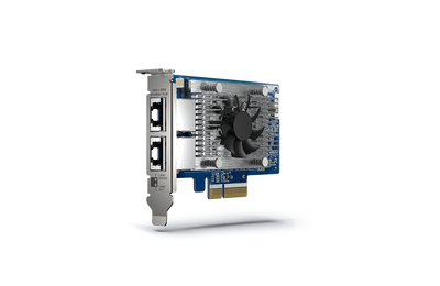 QXG-10G2T - QNAP Dual Port 10GbE PCIe RJ45 Network Adapter