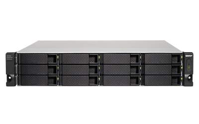 QNAP TL-R1200S-RP HDD/SSD Enclosure SATA III 2.5/3.5 inch - Compatible with Servers
