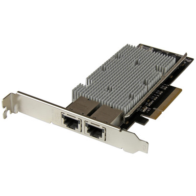 StarTech 2-Port PCIe 10GBase-T Ethernet Network Card Intel X540 Chip for high-speed networking