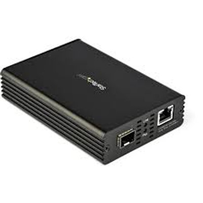StarTech MCM10GSFP 10 Gb Media Converter with SFP+ Slot for Network Connectivity