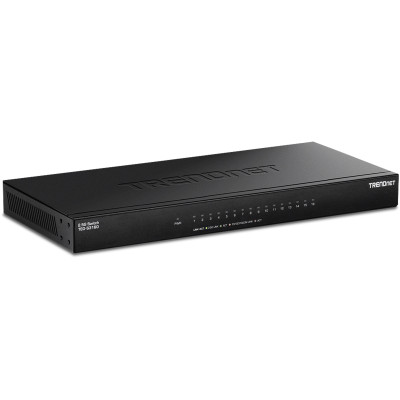 TRENDnet 16-Port Unmanaged 2.5G Desktop Switch for Fast Network Connectivity