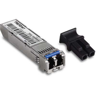 TRENDnet TEG-10GBS40 fiber optic SFP+ LC ER for 10000 Mbit/s, 40000 m - compatible with servers