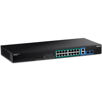 TRENDnet TPETG182F Switch 18-Port Gbit PoE+