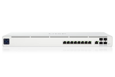 UbiQuiti UISP Router Pro for UISP-R-Pro - Network Router compatible with UISP software - mounted in a server rack