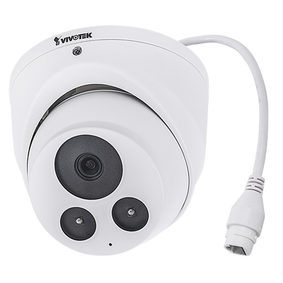 VIVOTEK Outdoor IP Security Camera Wired 30m Range - IT9380-H - Compatible with Outdoor Surveillance Systems