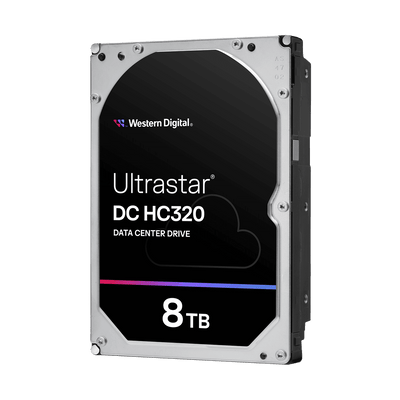 Western Digital Ultrastar DC HC320 8TB 3.5 7200 RPM Hard Drive for Servers