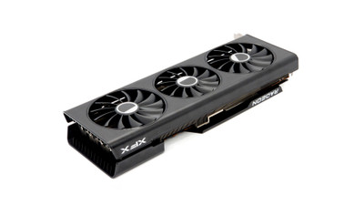 XFX Speedster QICK 319 Black Edition Radeon RX 7700 XT 12GB GDDR6 graphics card for gaming.