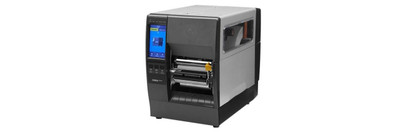 Zebra ZT231 Industrial Label Printer in Black, SKU ZT23142-T0EC00FZ, for industrial labeling applications