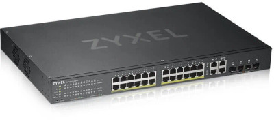 Zyxel 24 Port PoE+ Switch GS1920-24HPV2-EU0101F for Network Infrastructure