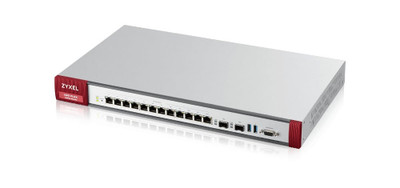 Zyxel USG FLEX 700 Firewall - 5400 Mbps - 1100 Mbps VPN - 550 Mbps UTM - 120.1 BTU/h - EU0101F - Network Security Device