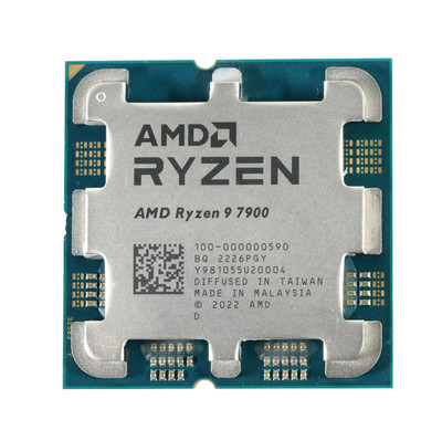 AMD Ryzen 9 7900 12-Core 3.7GHz Processor for Socket AM5 - High-performance CPU compatible with gaming PCs