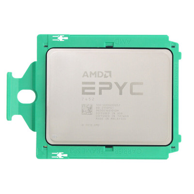 AMD EPYC 7452 32-Core Processor for Socket SP3 - Part Number 100-100000057WOF - CPU compatible with server use