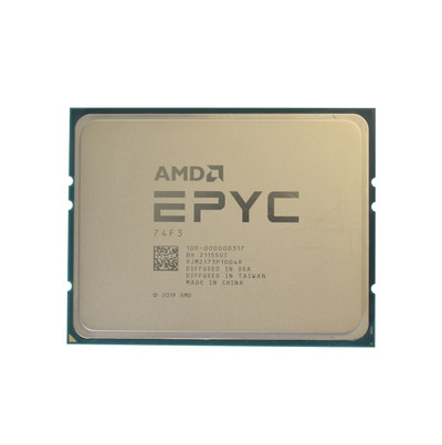 AMD EPYC 74F3 24-Core 3.2GHz Processor for Socket SP3 - Compatible with Servers - SKU: 100-100000317WOF