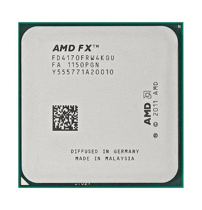 AMD FX-4170 Quad-Core 4.2GHz Processor for Socket AM3+ - FD4170FRGUSBOX - CPU for Gaming PCs
