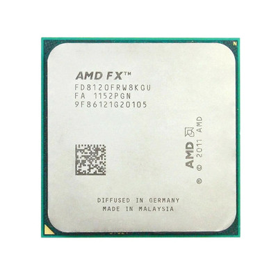 AMD FX-8120 8-Core 3.1GHz Processor for Socket AM3+ - FD8120FRGUBOX - CPU compatible with AM3+ motherboards