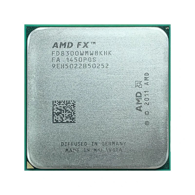 AMD FX-8300 8-Core 3.3GHz Processor for Socket AM3+ - FD8300WMHKBOX - CPU compatible with AM3+ motherboards