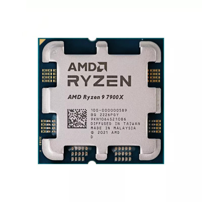 AMD Ryzen 9 7900X 12-Core 4.7GHz 64MB L3 Socket AM5 Processor for high-performance computing