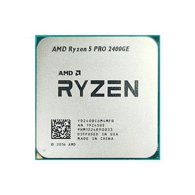 AMD Ryzen 5 PRO 2400GE Quad-Core 3.2GHz Processor for Socket AM4 - YD240BC6FBMPK - CPU compatible with AM4 motherboards