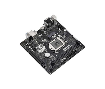 ASRock H370M-HDV Micro ATX Motherboard for Core i-8/i-9 LGA1151 CPUs - SATA PCI-Express Supported - Desktop Motherboard