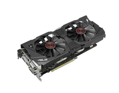 ASUS Nvidia GeForce GTX 970 4GB GDDR5 256-Bit Video Card for PCI Express 3.0 - Dual DVI/HDMI/DisplayPort Connections