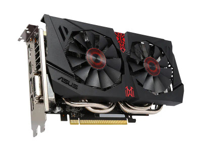 ASUS Nvidia GTX 960 2GB GDDR5 Graphics Card for PCI Express 3.0 - DVI-I/ HDMI/ DisplayPort - STRIX-GTX960-DC2-2GD