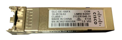 Cisco 100BASE-FX SFP 1310-nm Transceiver Module for Networking Equipment