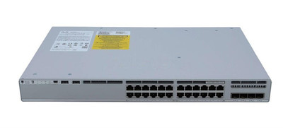 Cisco Catalyst C9200-24PXG-E Network Switch with 24 ports, Gigabit Ethernet, PoE+, ideal for enterprise networks.
