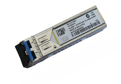 Cisco GLC-LH-SMD-N SFP Transceiver Module 10km 1310nm LC Connector for 1Gbps Single-mode Fiber.