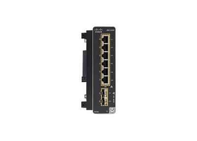 Cisco IE3400 8-Ports 1000BASE-X Ethernet DIN-Rail Expansion Module for Industrial Use