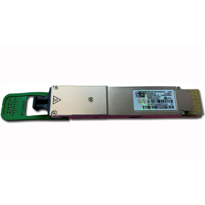 QDD-2X100-CWDM4-S= - Cisco 100Gb/s 2x100G CWDM4 2km Duplex Transceiver