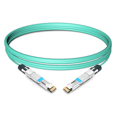 Cisco 25M 100G QSFP Active Optical Cable for high-speed data transmission in networking setups