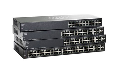 Cisco SG250-26 Managed Switch with 24 Ethernet Ports and 2 Combo Gigabit SFP Ports - Ideal for Small Businesses